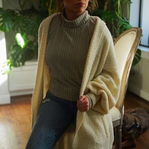 **VINTAGE KAREN SCOTT chunky cardigan